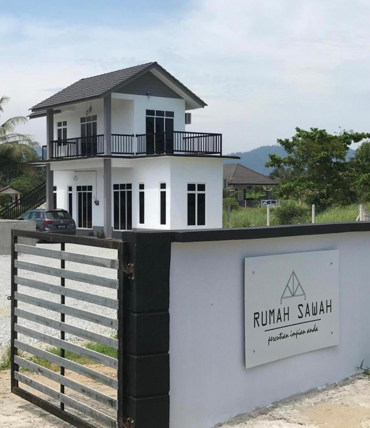 Rumah Sawah Homestay Pasir Puteh Bagian luar foto