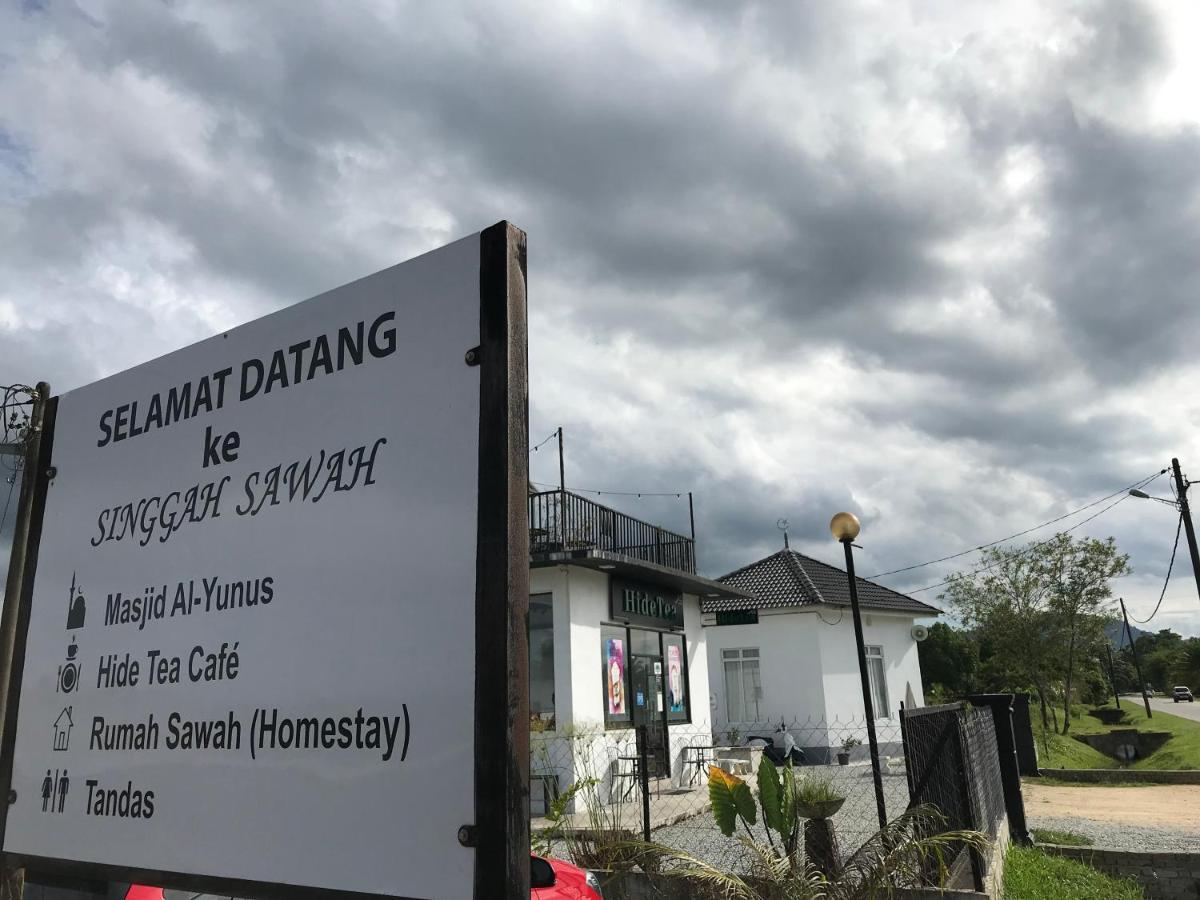 Rumah Sawah Homestay Pasir Puteh Bagian luar foto